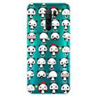 For Xiaomi Redmi 9 Coloured Drawing Pattern Highly Transparent TPU Protective Case(Mini Panda) - 1