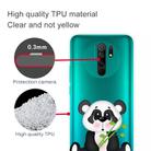 For Xiaomi Redmi 9 Coloured Drawing Pattern Highly Transparent TPU Protective Case(Bamboo Bear) - 2