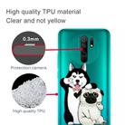 For Xiaomi Redmi 9 Coloured Drawing Pattern Highly Transparent TPU Protective Case(Selfie Dog) - 3