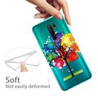 For Xiaomi Redmi 9 Coloured Drawing Pattern Highly Transparent TPU Protective Case(Oil Painting Tree) - 2