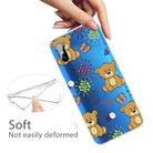 For Xiaomi Redmi 9A Coloured Drawing Pattern Highly Transparent TPU Protective Case(Little Brown Bear) - 2