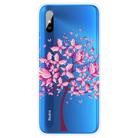 For Xiaomi Redmi 9A Coloured Drawing Pattern Highly Transparent TPU Protective Case(Butterfly Tree) - 1