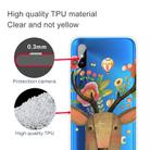 For Xiaomi Redmi 9A Coloured Drawing Pattern Highly Transparent TPU Protective Case(Flower Deer) - 3