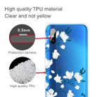 For Xiaomi Redmi 9A Coloured Drawing Pattern Highly Transparent TPU Protective Case(Magnolia) - 3