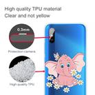 For Xiaomi Redmi 9A Coloured Drawing Pattern Highly Transparent TPU Protective Case(Little Pink Elephant) - 3