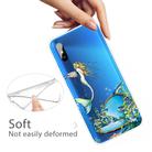 For Xiaomi Redmi 9A Coloured Drawing Pattern Highly Transparent TPU Protective Case(Mermaid) - 2