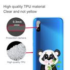 For Xiaomi Redmi 9A Coloured Drawing Pattern Highly Transparent TPU Protective Case(Bamboo Bear) - 3