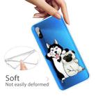 For Xiaomi Redmi 9A Coloured Drawing Pattern Highly Transparent TPU Protective Case(Selfie Dog) - 2