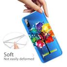 For Xiaomi Redmi 9A Coloured Drawing Pattern Highly Transparent TPU Protective Case(Oil Painting Tree) - 2