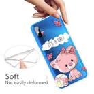 For Xiaomi Redmi 9A Coloured Drawing Pattern Highly Transparent TPU Protective Case(Cute Cat) - 2