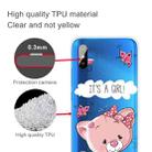 For Xiaomi Redmi 9A Coloured Drawing Pattern Highly Transparent TPU Protective Case(Cute Cat) - 3