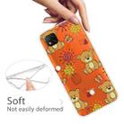 For Xiaomi Redmi 9C Coloured Drawing Pattern Highly Transparent TPU Protective Case(Little Brown Bear) - 2