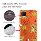 For Xiaomi Redmi 9C Coloured Drawing Pattern Highly Transparent TPU Protective Case(Little Brown Bear) - 3