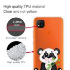 For Xiaomi Redmi 9C Coloured Drawing Pattern Highly Transparent TPU Protective Case(Bamboo Bear) - 3