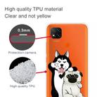 For Xiaomi Redmi 9C Coloured Drawing Pattern Highly Transparent TPU Protective Case(Selfie Dog) - 3