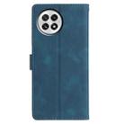 For OnePlus 13 Triangles Embossed Leather Phone Case(Blue) - 3