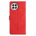 For OnePlus 13 Triangles Embossed Leather Phone Case(Red) - 3
