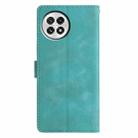 For OnePlus 13 Triangles Embossed Leather Phone Case(Green) - 3