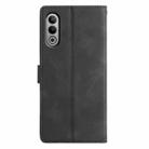 For OnePlus Nord CE4 Triangles Embossed Leather Phone Case(Black) - 3
