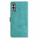 For OnePlus Nord CE4 Triangles Embossed Leather Phone Case(Green) - 3