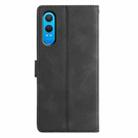 For OnePlus Nord CE4 Lite Triangles Embossed Leather Phone Case(Black) - 3