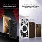 For Redmi K80 Pro Cooling Hollow Metal Holder MagSafe Phone Case(Silver) - 3
