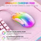 ONIKUMA CW925 12800DPI Colorful RGB E-Sports Gaming Wired Mouse(Pink) - 3