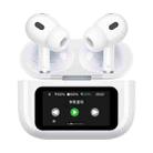 WK WS-26 Liton Series ANC+ENC Wireless Earbuds with Smart Color Screen(White) - 1