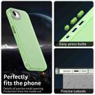 For iPhone 16e Candy Diamond Frosted PC Hybrid TPU Phone Case(Green) - 2