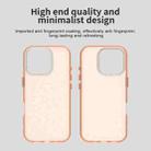 For iPhone 16 Pro Candy Diamond Frosted PC Hybrid TPU Phone Case(Orange) - 3