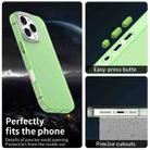 For iPhone 16 Pro Candy Diamond Frosted PC Hybrid TPU Phone Case(Green) - 2