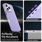 For iPhone 16 Pro Candy Diamond Frosted PC Hybrid TPU Phone Case(Purple) - 2