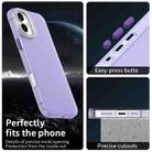 For iPhone 16 Plus Candy Diamond Frosted PC Hybrid TPU Phone Case(Purple) - 2