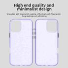 For iPhone 16 Plus Candy Diamond Frosted PC Hybrid TPU Phone Case(Purple) - 3