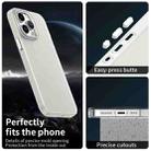 For iPhone 14 Pro Max Candy Diamond Frosted PC Hybrid TPU Phone Case(White) - 2
