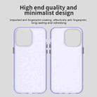 For iPhone 14 Pro Max Candy Diamond Frosted PC Hybrid TPU Phone Case(Purple) - 3