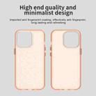 For iPhone 13 Pro Candy Diamond Frosted PC Hybrid TPU Phone Case(Orange) - 3