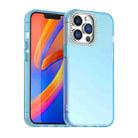For iPhone 13 Pro Candy Diamond Frosted PC Hybrid TPU Phone Case(Blue) - 1