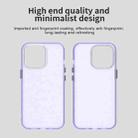 For iPhone 13 Pro Candy Diamond Frosted PC Hybrid TPU Phone Case(Purple) - 3