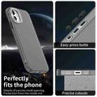 For iPhone 11 Candy Diamond Frosted PC Hybrid TPU Phone Case(Black) - 2