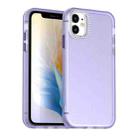 For iPhone 11 Candy Diamond Frosted PC Hybrid TPU Phone Case(Purple) - 1