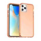 For iPhone 11 Pro Candy Diamond Frosted PC Hybrid TPU Phone Case(Orange) - 1