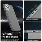 For iPhone 11 Pro Candy Diamond Frosted PC Hybrid TPU Phone Case(Black) - 2