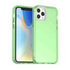 For iPhone 11 Pro Candy Diamond Frosted PC Hybrid TPU Phone Case(Green) - 1