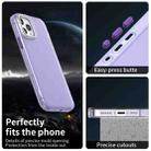 For iPhone 11 Pro Candy Diamond Frosted PC Hybrid TPU Phone Case(Purple) - 2