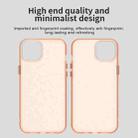 For iPhone 14 Plus Candy Diamond Frosted PC Hybrid TPU Phone Case(Orange) - 3