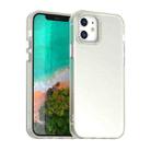 For iPhone 12 Candy Diamond Frosted PC Hybrid TPU Phone Case(White) - 1
