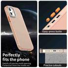 For iPhone 12 Candy Diamond Frosted PC Hybrid TPU Phone Case(Orange) - 2