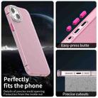 For iPhone 15 Plus Candy Diamond Frosted PC Hybrid TPU Phone Case(Red) - 2