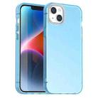 For iPhone 15 Plus Candy Diamond Frosted PC Hybrid TPU Phone Case(Blue) - 1